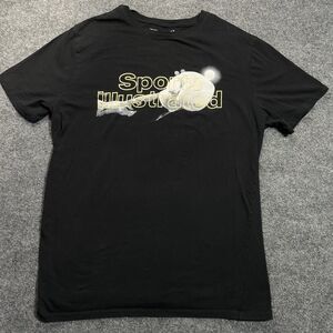 Sports Illustrated Shirt Men’s XLT Black Spandex Gym Workout Shiort Sleeve